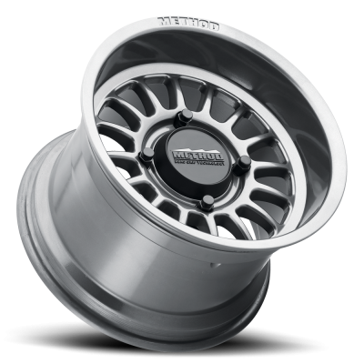 Aluminum Wheels 15x10 MR411 Bead Grip UTV Bolt Pattern 4 On 156 Offset 25 Lip Size 3.23 Gloss Titanium SL Method