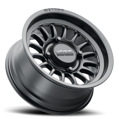 Aluminum Wheels 15x7 MR411 Bead Grip UTV Bolt Pattern 4 On 156 Offset 13 Lip Size 1.85 Matte Black MB Method