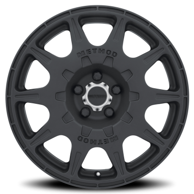 Aluminum Wheels 16x7 Rally MR502 Bolt Pattern 5 On 114.3 Offset 15 Matte Black MB Method
