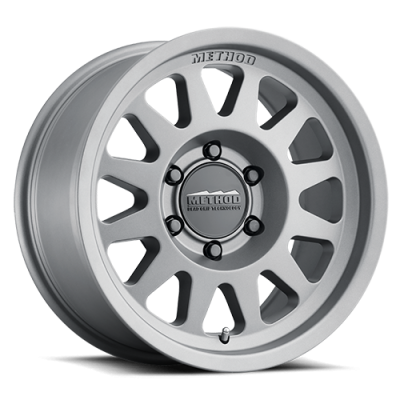 Aluminum Wheels 17x8.5 Bead Grip MR704 Bolt Pattern 6 On 135 Offset 0 Lip Size 1.81 Titanium SL Method