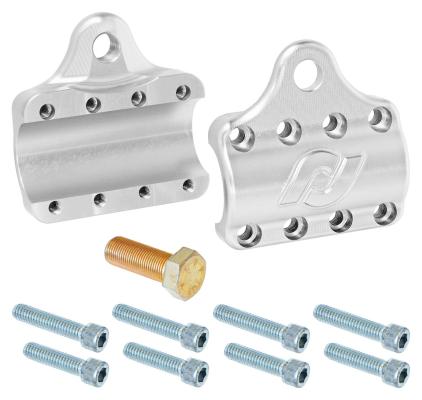 Currectlync Ram Assist Tie Rod Clamp Bracket 7075-T6 Billet Aluminum For 42mm/1 5/8 Inch Tube RockJock 4X4