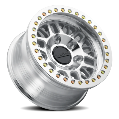 Aluminum Wheels 17x9 Ryno Cast Beadlock RT951M Machined Silver Machined Beadlock Ring -12 Offset 5 on 127 Bolt Pattern 83.82 Bore Raceline