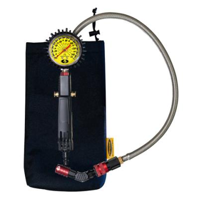 Ventoso RED Long Haul 0150 Liquid Analog Tire Inflator Gauge Power Tank