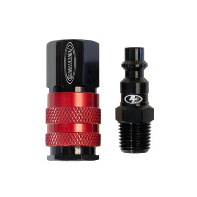 TIG Upgrade Kit RED Coupler and Plug Upgrade any Power Tank Tire Inflator Gauge Power Tank