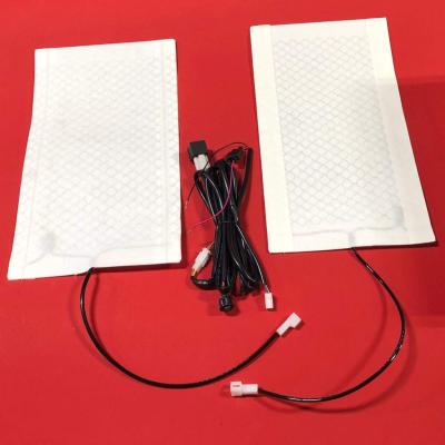 Jeep Wrangler Seat Heater Kit Universal Carbon Fiber Aftermarket Seat Heater 12V Hi-Lo-Off Toggle Switch for Single Seat Bartact