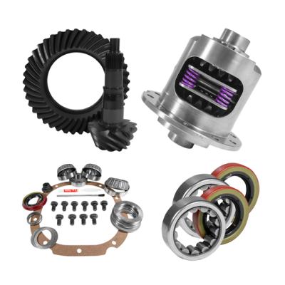 8.8 inch Ford 3.55 Rear Ring and Pinion Install Kit 31 Spline Positraction 2.53 inch Axle Bearings USA Standard