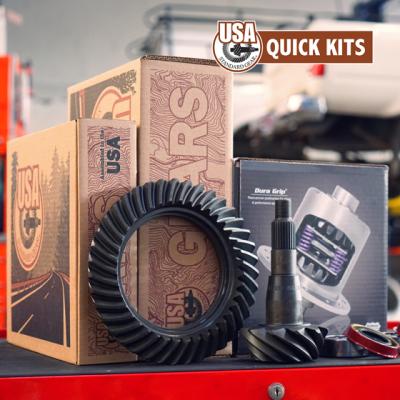 8.8 inch Ford 4.56 Rear Ring and Pinion Install Kit 31 Spline Positraction 2.53 inch Axle Bearings USA Standard