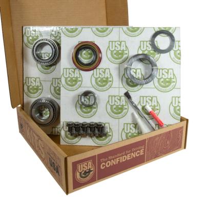 8.2 inch GM 3.55 Rear Ring and Pinion Install Kit 2.25 inch OD Axle Bearings and Seals USA Standard