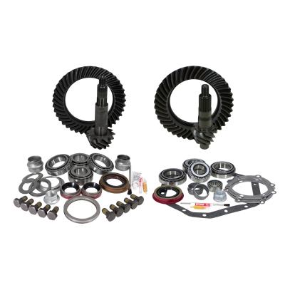 Gear &amp; Install Kit Reverse Rotation Dana 60 &amp; 99-Up GM 14T 4.56 Thick D60 Rev/GM 10.5 Inch 14T Gear/Kit Package 4.56 Thick '99 &amp; Up Yukon Gear