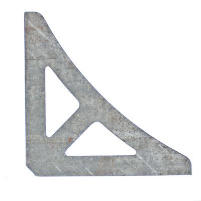 Two Slot Gusset 3x3 Inch Steel Motobilt