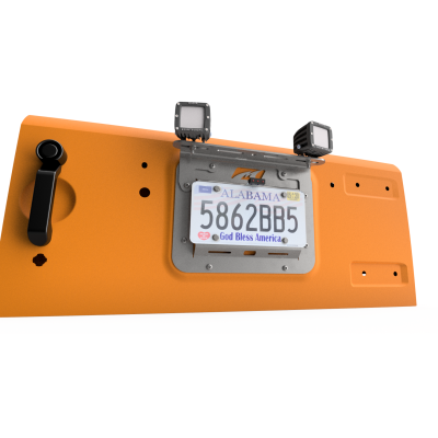 Aluminum Tailgate Light Mount for MB1044 Fits Jeep JK Motobilt