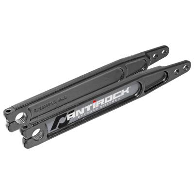 Antirock Forged Chromoly Sway Bar Arms 17 Inch Long x 28 Spline Incl. Stickers Pair RockJock 4X4
