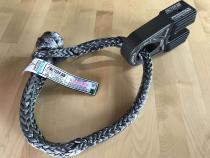 10 Inch Soft Shackle 7/16 Diameter Standard Duty Gray Factor 55