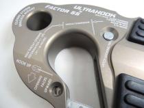 UltraHook Winch Hook W/Shackle Mount Gray Factor 55