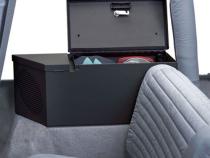 Security Speaker/Storage Lockbox - 92-95 Wrangler YJ / 93 Defender 110 / 94-95, 97 Defender 90 / 64-84 Land Cruiser 6-9 inch Locking Black Set of 2 Tuffy Security Products