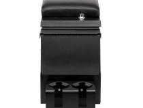 Deluxe Stereo Center Console Universal 10 Inch Wide Black Tuffy Security Products