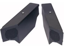 Security Speaker/Storage Lockbox - 97-06 Wrangler TJ 4-5 inch Locking Black Set of 2 Tuffy Security Products