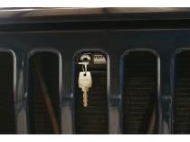 Hood Lock - 97-06 Wrangler TJ {97 w/ Hood Mounted Latch Hook} Black Tuffy Security Products
