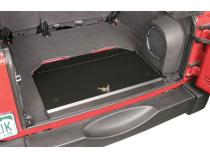 In-Floor Locking Cargo Lid - 07-18 Wrangler JK Black Tuffy Security Products