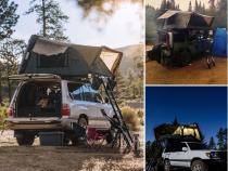 18089901 Bushveld hard shell roof top tent Overland Vehicle Systems