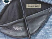 XD Sherpa Solo - Soft Sided Roof Top Tent, 1 Person, Grey Body and Black Rainfly Overland Vehicle Systems