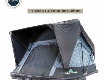 XD Sherpa S3S - Soft Sided Roof Top Tent, 3 Person, Grey Body and Black Rainfly Overland Vehicle Systems