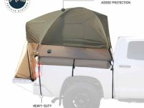 LD TACT - Bed Tent Mid Size 5.0-5.2 Foot, Tan Body and Green Rainfly Overland Vehicle Systems