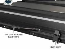 XD Everest 2 - Cantilever Aluminum Roof Top Tent, 2 Person, Grey Body and Black Rainfly Overland Vehicle Systems