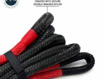 Brute Kinetic Recovery Rope 5/8 Inch x 20 Foot With Storage Bag Overland Vehicle Systems