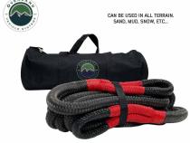 Brute Kinetic Recovery Rope 1 1/4 Inch x 30 Foot With Storage Bag Overland Vehicle Systems