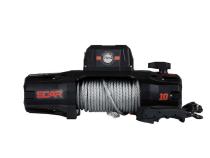 SCAR 10 - 10,000 lb. Winch With Steel Cable and Wireless Remote Overland Vehicle Systems