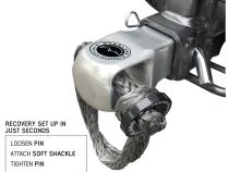 Aluminum Receiver Hitch Mount - Durable and Efficient Overland Vehicle Systems