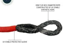 Soft Recovery Shackle With A Breaking Strength of 44,500 lbs Overland Vehicle Systems