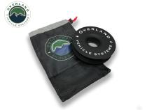 Recovery Ring 6.25 Inch 45,000 lb. Black With Storage Bag Overland Vehicle Systems