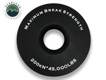 Recovery Ring 6.25 Inch 45,000 lb. Black With Storage Bag Overland Vehicle Systems