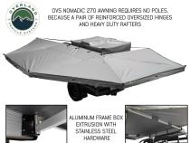 Nomadic Awning 270 Degree - Driver Side Dark Gray Overland Vehicle Systems