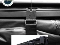 XD Nomadic 270 - Awning W/Lights and Black Out , Passenger Side, Black Body, Black Trim and Black Travel Cover Overland Vehicle Systems