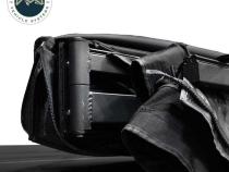 XD Nomadic 270 - Awning W/Lights and Black Out , Passenger Side, Black Body, Black Trim and Black Travel Cover Overland Vehicle Systems