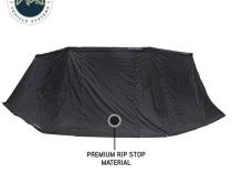 XD Nomadic 270 - Awning Wall 1 W/Black Out, Driver Side, Black Body, Black Trim W/Storage Bag Overland Vehicle Systems