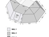XD Nomadic 270 - Awning Wall 1 W/Black Out, Driver Side, Black Body, Black Trim W/Storage Bag Overland Vehicle Systems
