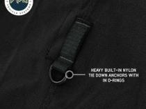 XD Nomadic 270 - Awning Wall 1 W/Black Out, Driver Side, Black Body, Black Trim W/Storage Bag Overland Vehicle Systems