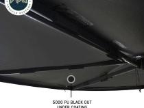 XD Nomadic 270 - Awning, Lights, Black Out, Wall Kit, Passenger Side, Black Body, Black Trim and Black Travel Cover Overland Vehicle Systems