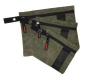 Waxed Canvas - Small Size Utility Bags with Pockets Overland Vehicle Systems