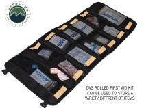 Rolled Bag First Aid - Waxed Canvas First Aid Bag for Car Overland Vehicle Systems