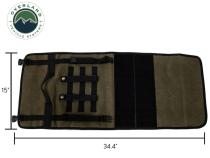 Rolled Bag First Aid - Waxed Canvas First Aid Bag for Car Overland Vehicle Systems
