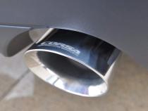 2.5 Inch Dual Rear Exit Cat-Back Exhaust System with Single 4.5 Inch Black PVD Pro-Series Tips 11-21 Jeep Grand Cherokee Corsa Performance