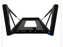 Overland Refrigerator Tray - Small Size, with Slide and Tilt Overland Vehicle Systems