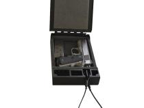 Portable Safe For Compact Pistols Universal Black Includes Security Cable Tuffy Security Products