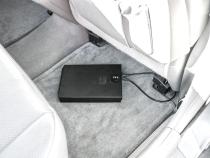 Portable Safe For Compact Pistols Universal Black Includes Security Cable Tuffy Security Products