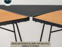 Kick It Camp Table Wood Base &amp;amp; Storage Bag